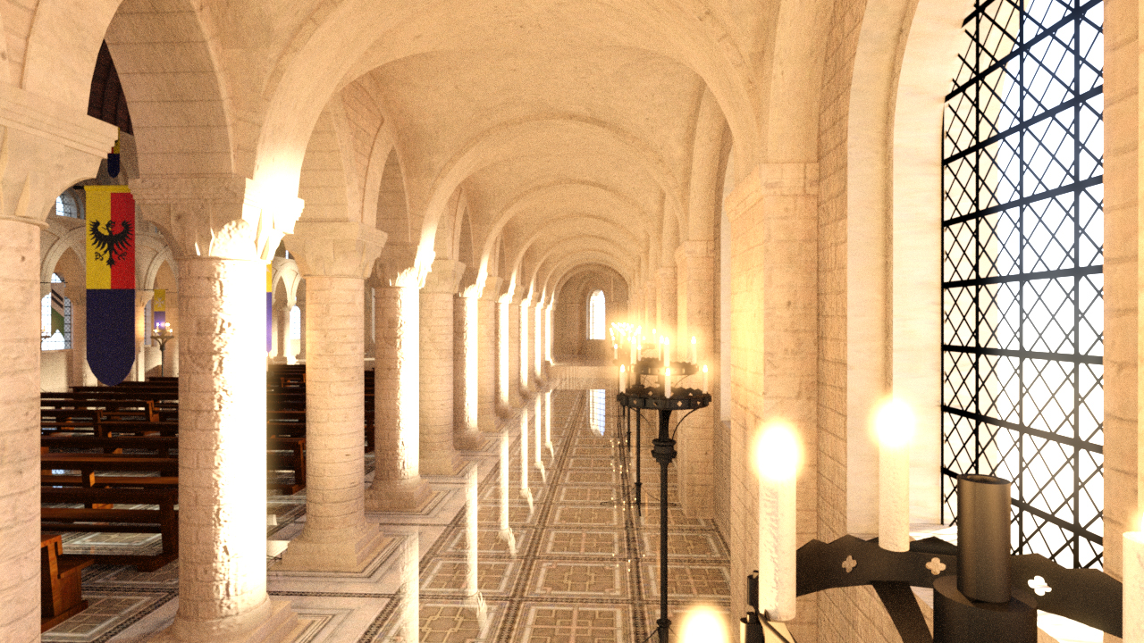 Romanesque Chapel by: PerspectX, 3D Models by Daz 3D
