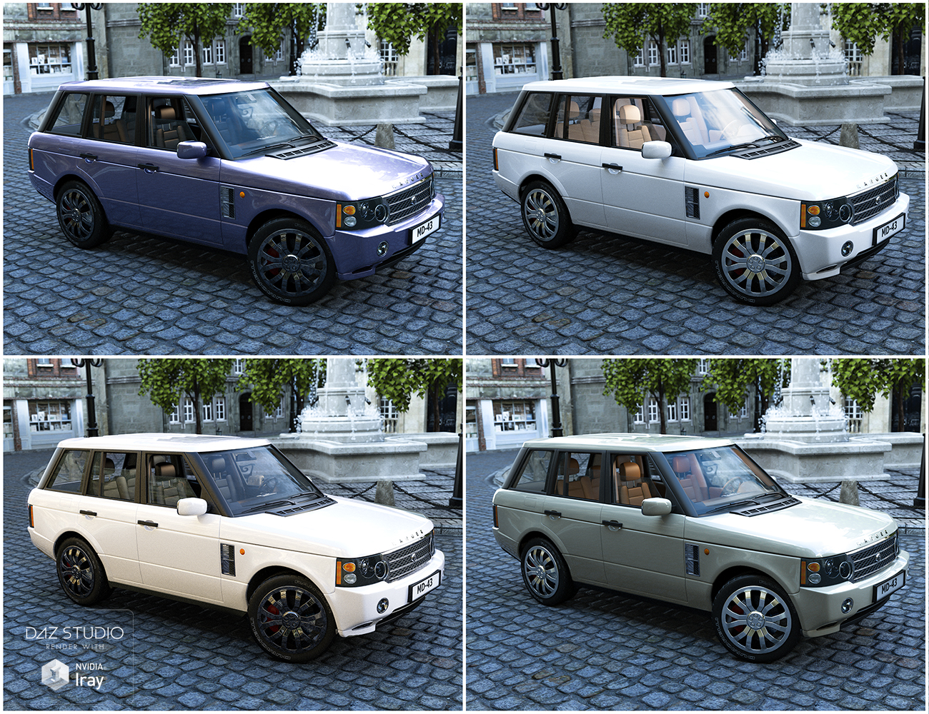 Car Ranger Iray Addon by: Dumor3D, 3D Models by Daz 3D