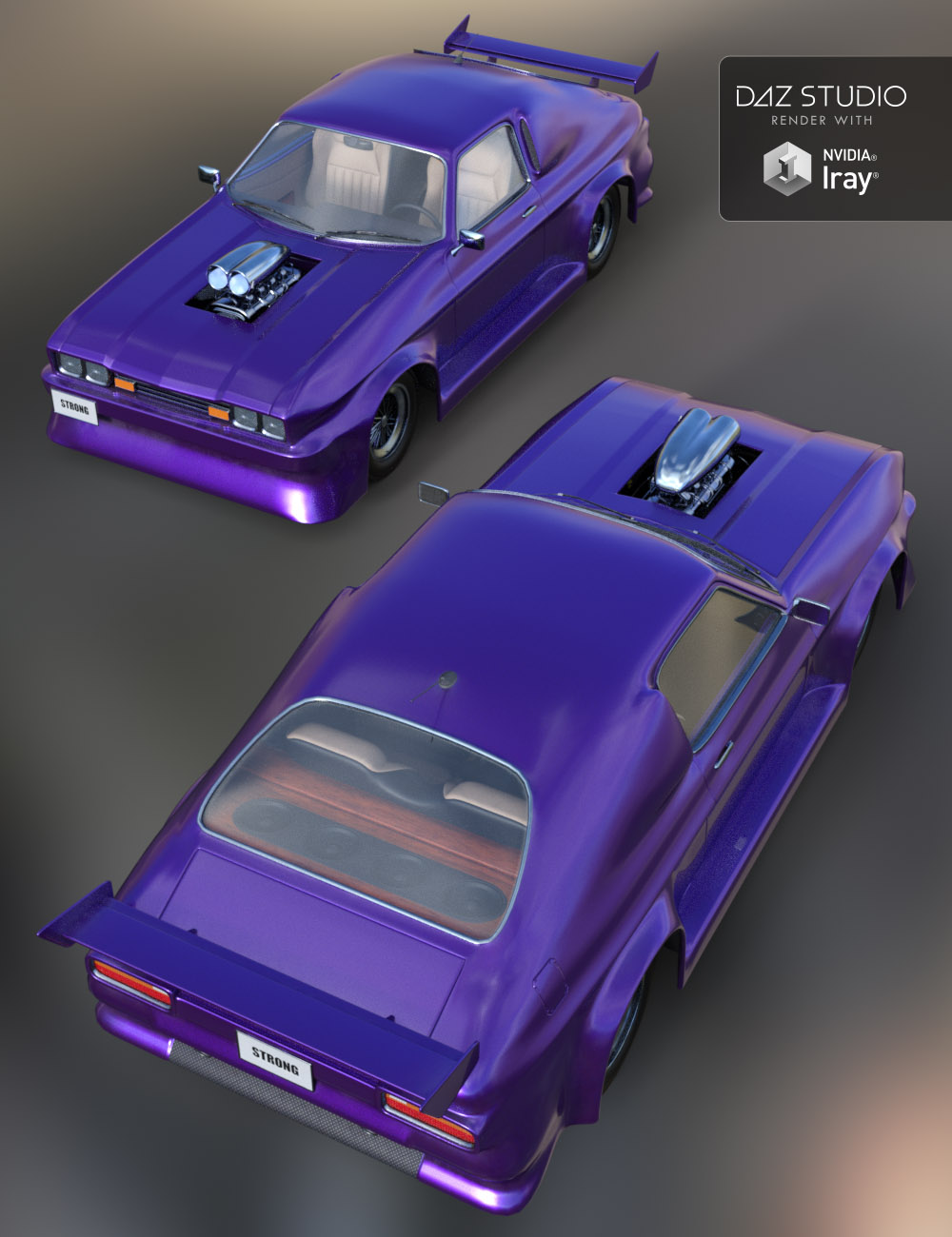 Muscle Cars by: ile-avalon, 3D Models by Daz 3D