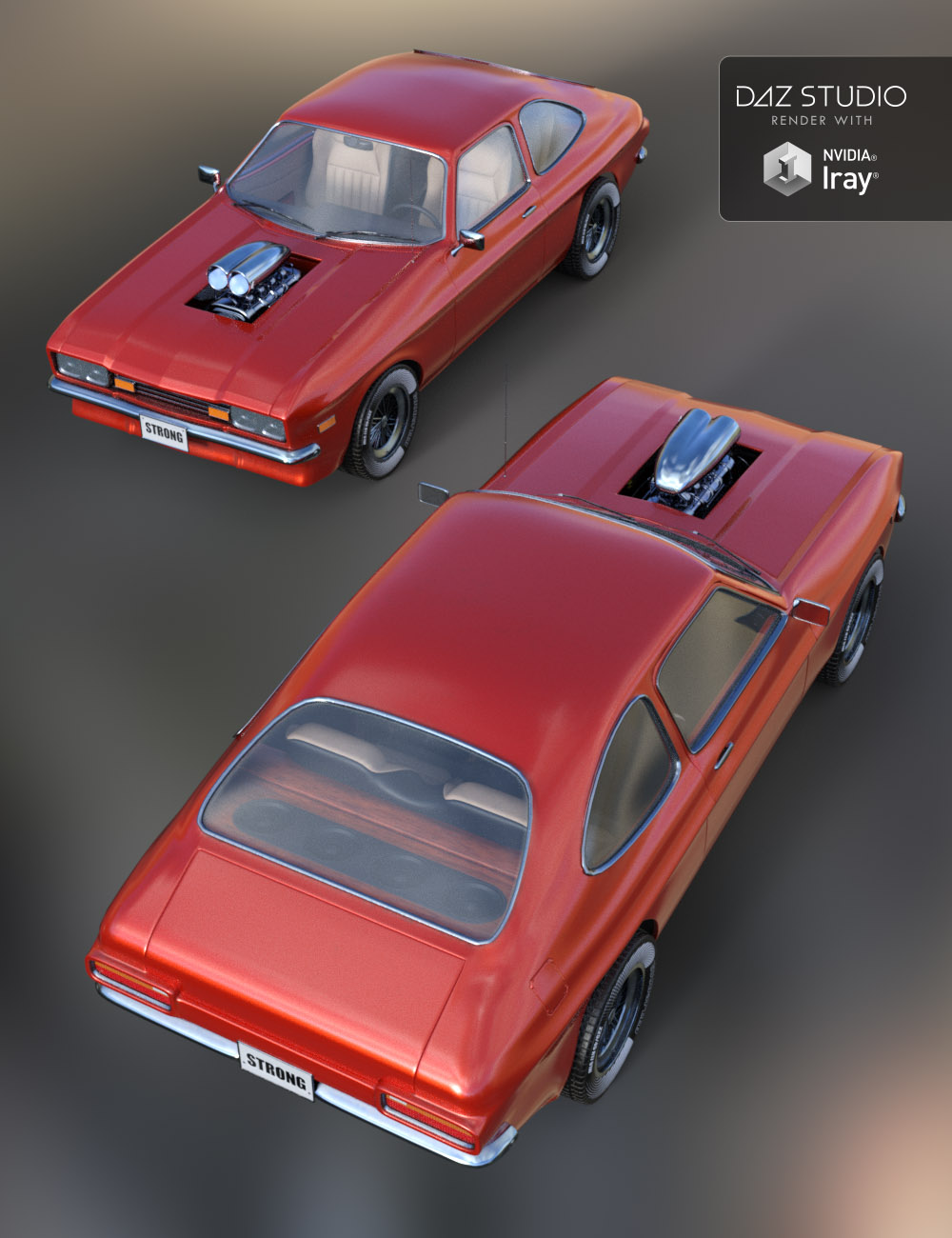 Muscle Cars by: ile-avalon, 3D Models by Daz 3D
