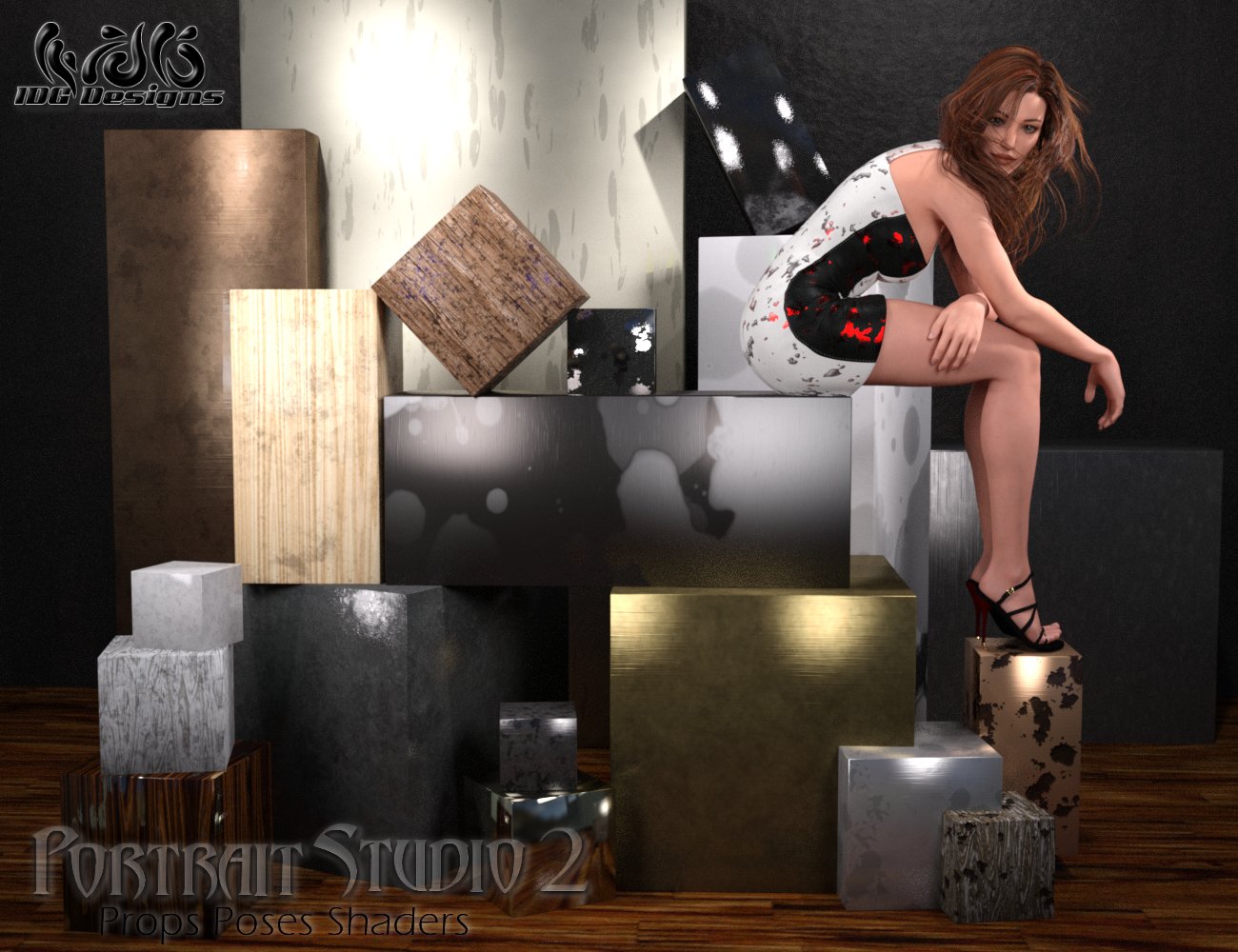 IDG Portrait Studio 2 Props, Poses, and Shaders IDG Portrait Studio 2 Props, Poses, and Shaders by: IDG DesignsDestinysGardenInaneGlory, 3D Models by Daz 3D