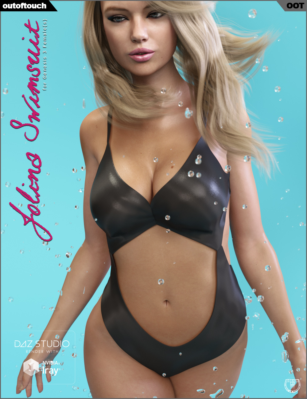 Jolina Swimsuit for Genesis 3 Female(s) by: outoftouch, 3D Models by Daz 3D