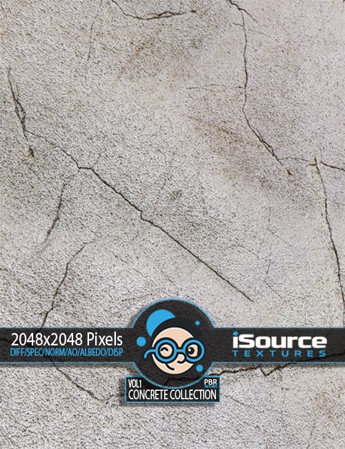Concrete Collection Merchant Resource - Vol1 (PBR Textures) Concrete Collection Merchant Resource - Vol1 (PBR Textures) by: iSourceTextures, 3D Models by Daz 3D