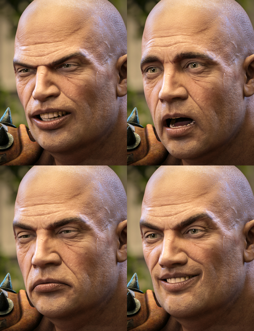 Z Barbarian Expressions for Ivan 7 Z Barbarian Expressions for Ivan 7 by: Zeddicuss, 3D Models by Daz 3D