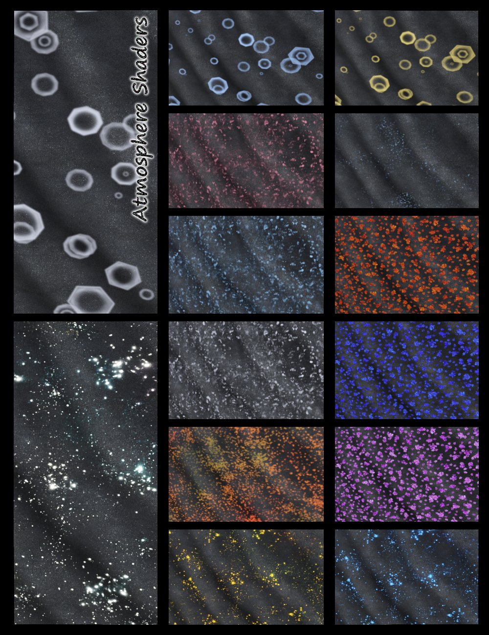 FSL Sparkly Shiny Iray Shaders FSL Sparkly Shiny Iray Shaders by: Fuseling, 3D Models by Daz 3D