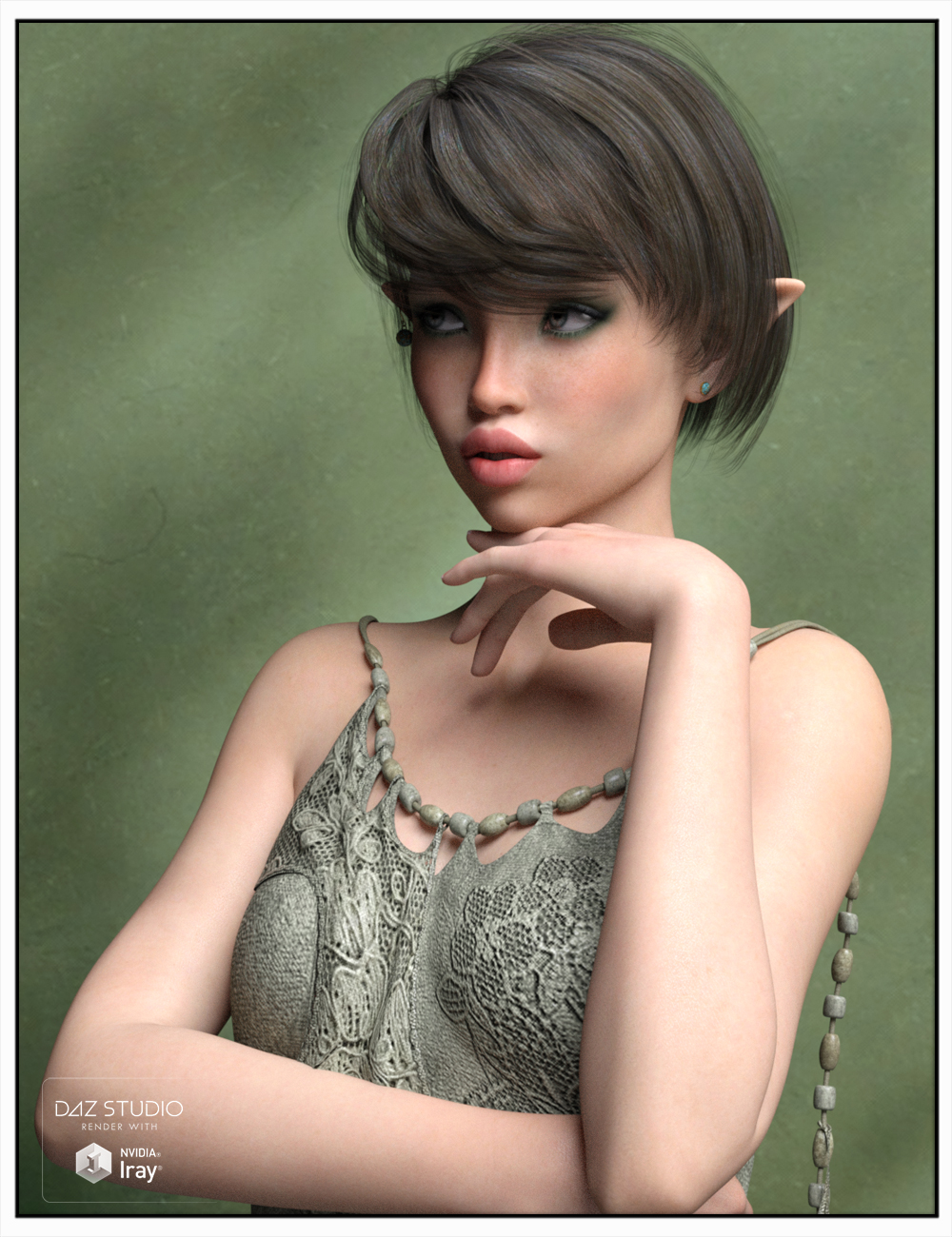 Kimmy Hair for Genesis 3 Female(s) by: SWAM, 3D Models by Daz 3D