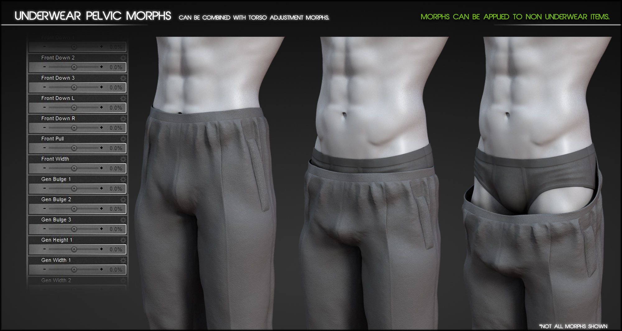 Fit Control for Genesis 3 Male(s) by: Zev0Discobob, 3D Models by Daz 3D