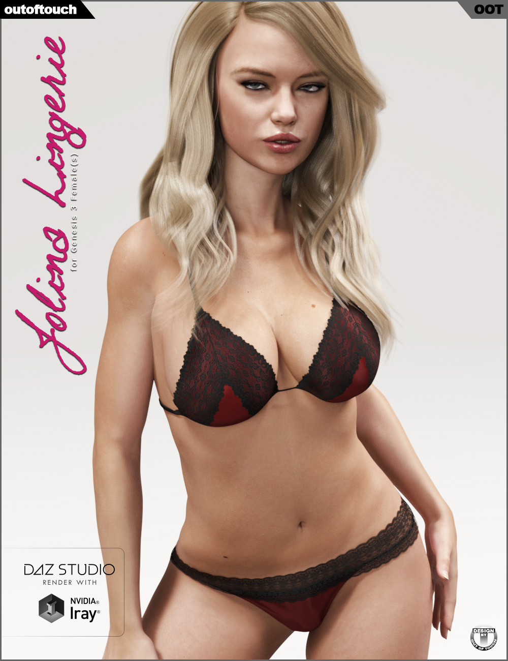 Jolina Lingerie for Genesis 3 Female(s) by: outoftouch, 3D Models by Daz 3D