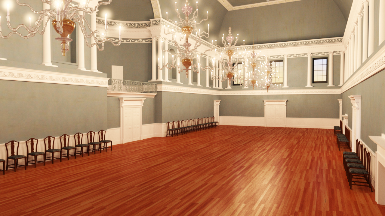 Grand Ballroom by: PerspectX, 3D Models by Daz 3D
