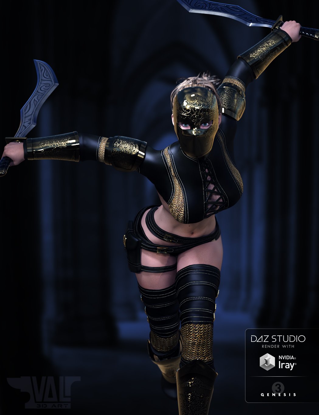 Arathia for Genesis 3 Female(s) by: Val3dart, 3D Models by Daz 3D