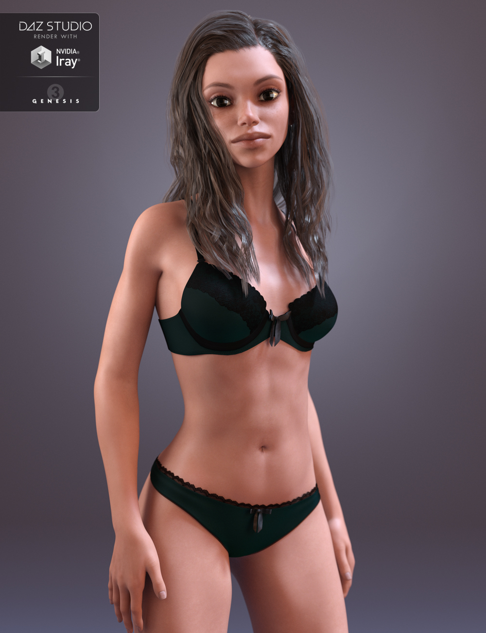 Eren for Genesis 3 Female by: Moonscape Graphics, 3D Models by Daz 3D