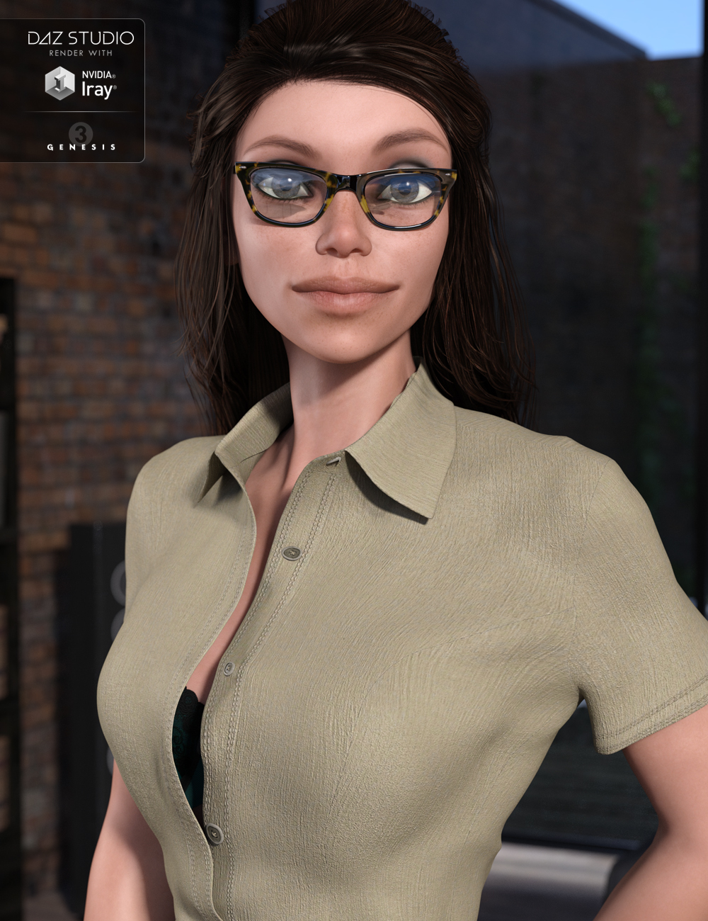 Eren for Genesis 3 Female by: Moonscape Graphics, 3D Models by Daz 3D