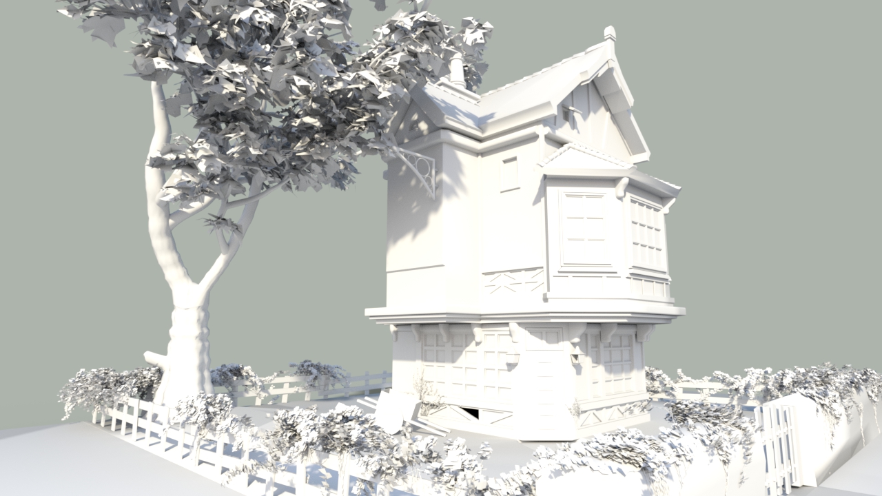 Olde Village House Olde Village House by: PerspectX, 3D Models by Daz 3D