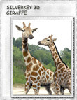 SilverKey 3d Giraffe by: Debra Ross, 3D Models by Daz 3D