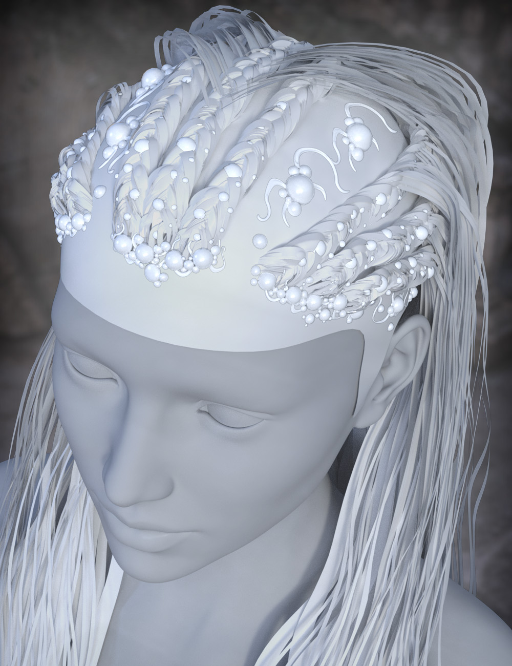 FireGem Hair for Genesis 3 Female(s) and Genesis 2 Female(s) by: ArkiShox-Design, 3D Models by Daz 3D
