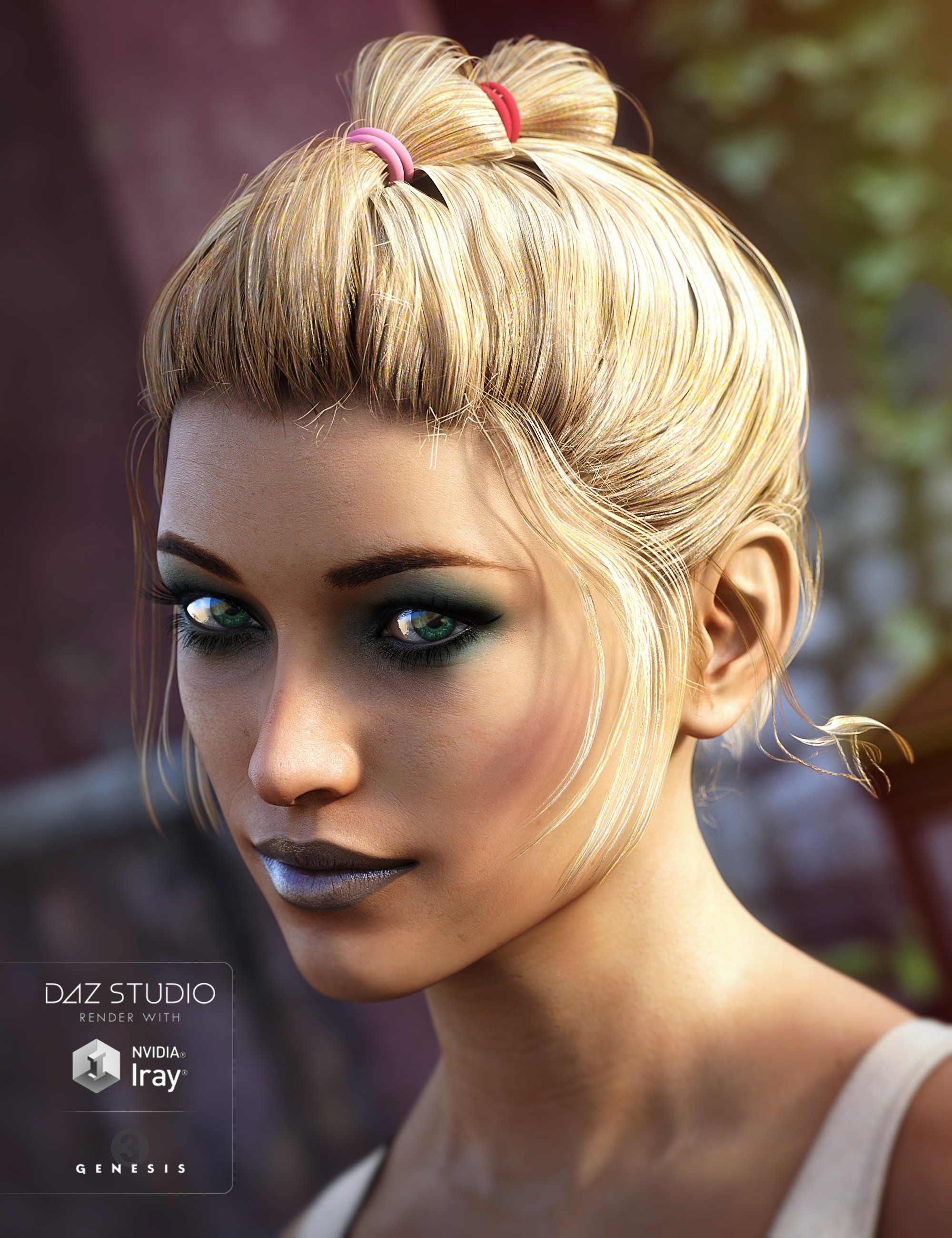 Naughty MoHawk for Genesis 3 Female(s) by: goldtassel, 3D Models by Daz 3D