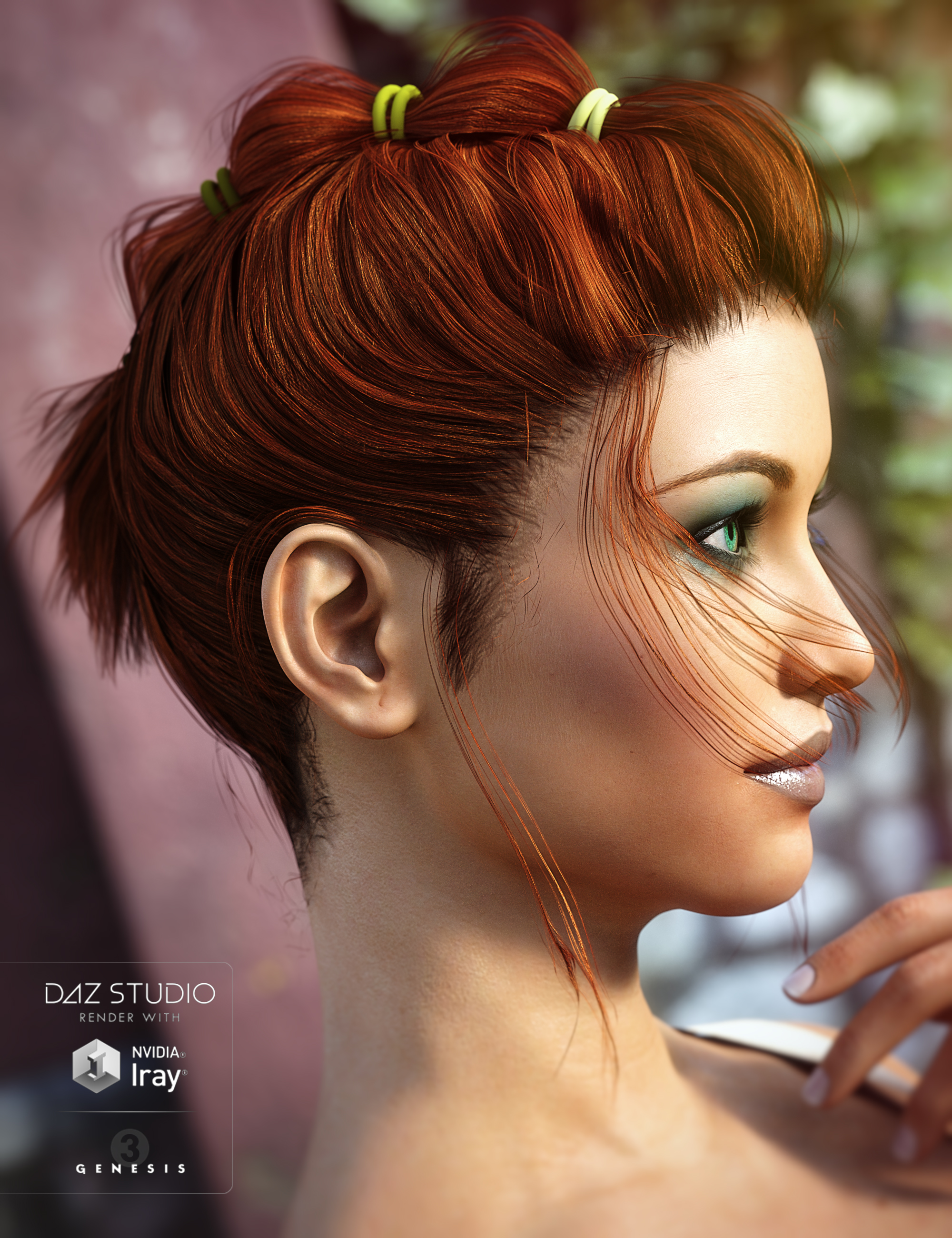 Naughty MoHawk for Genesis 3 Female(s) by: goldtassel, 3D Models by Daz 3D
