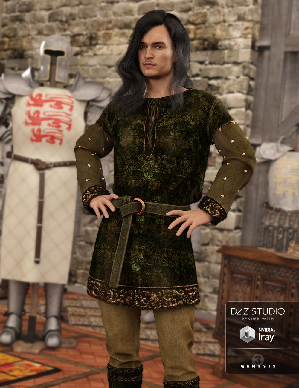 Grail Knights for the Peasant Outfit Grail Knights for the Peasant Outfit by: Arien, 3D Models by Daz 3D