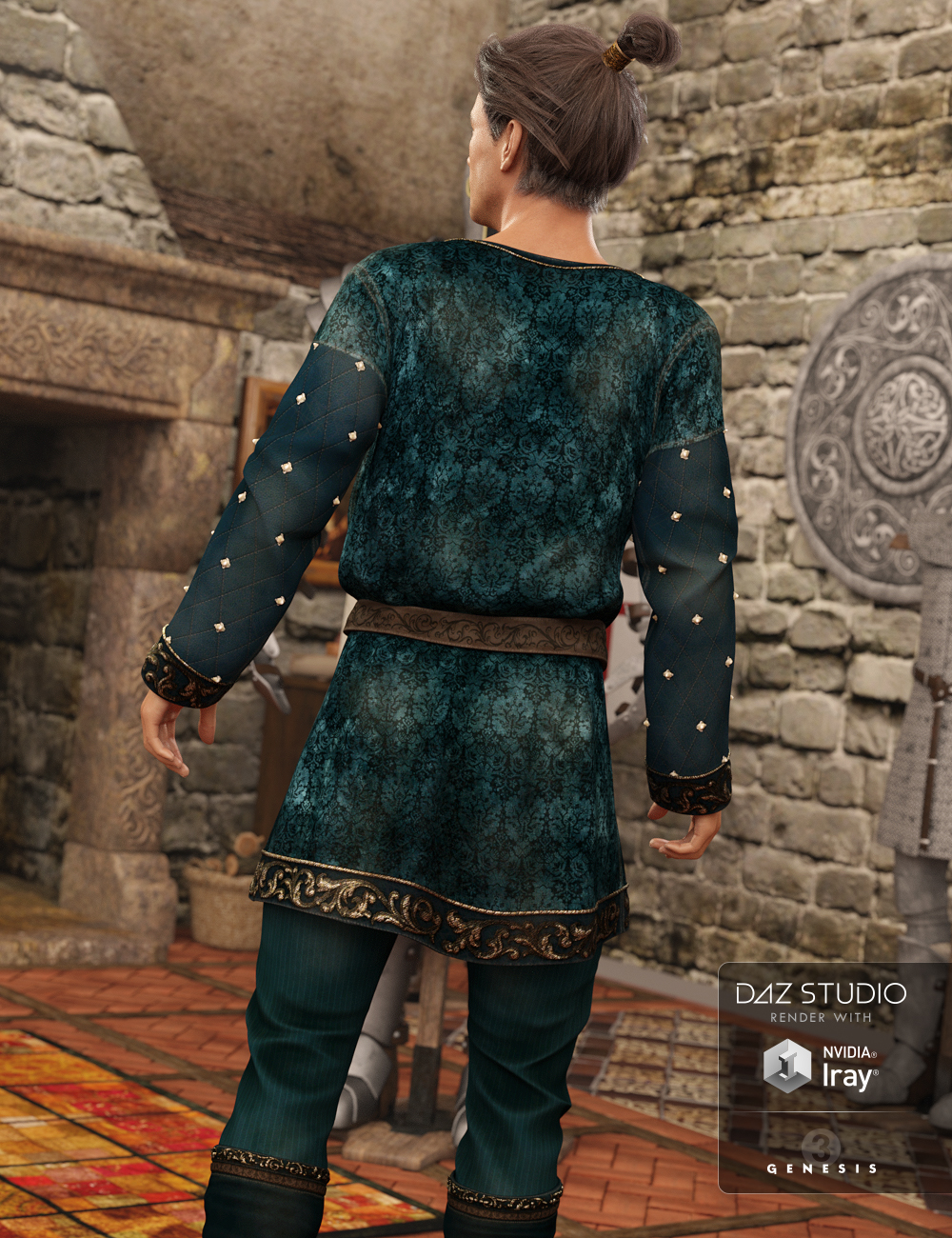Grail Knights for the Peasant Outfit by: Arien, 3D Models by Daz 3D