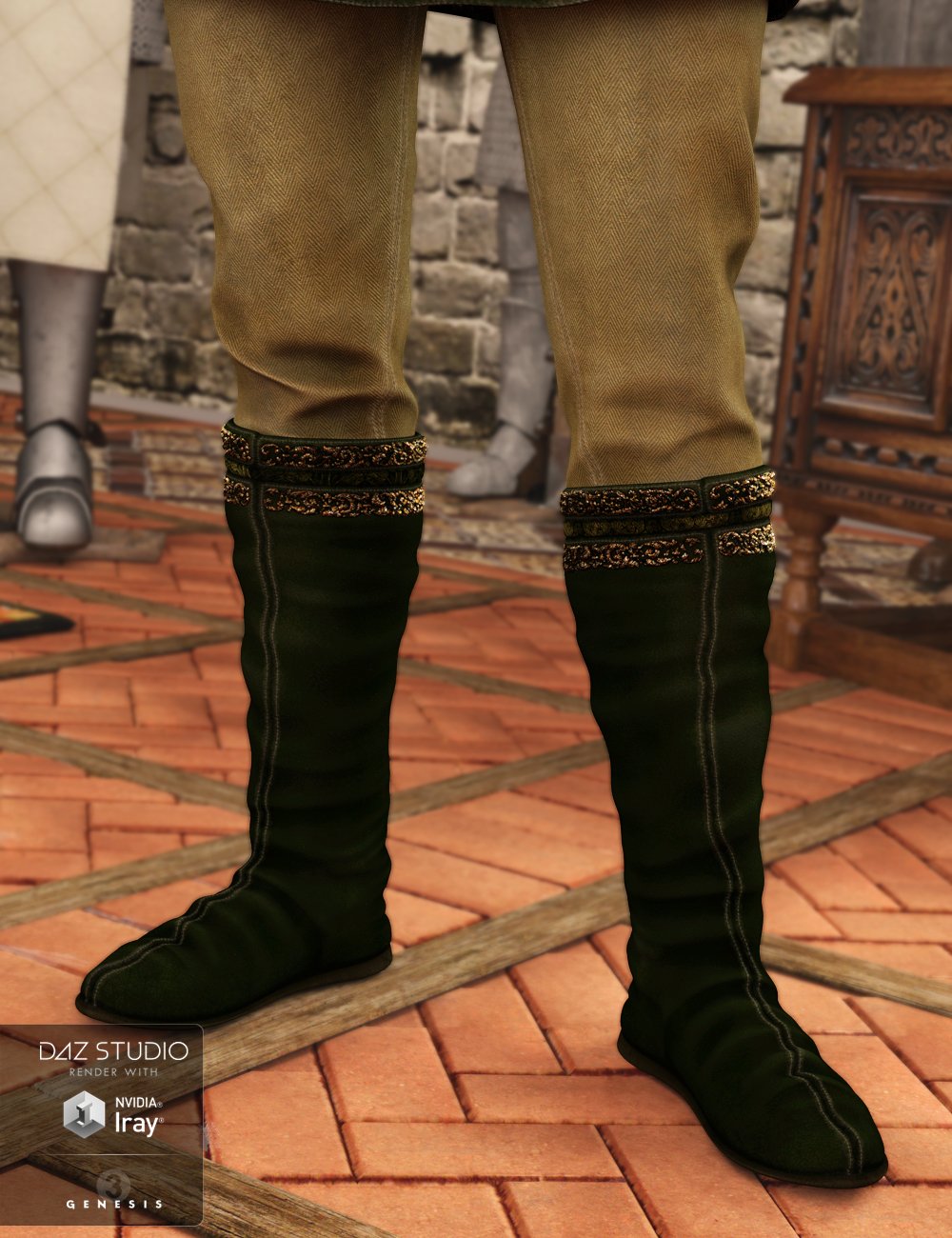 Grail Knights for the Peasant Outfit by: Arien, 3D Models by Daz 3D