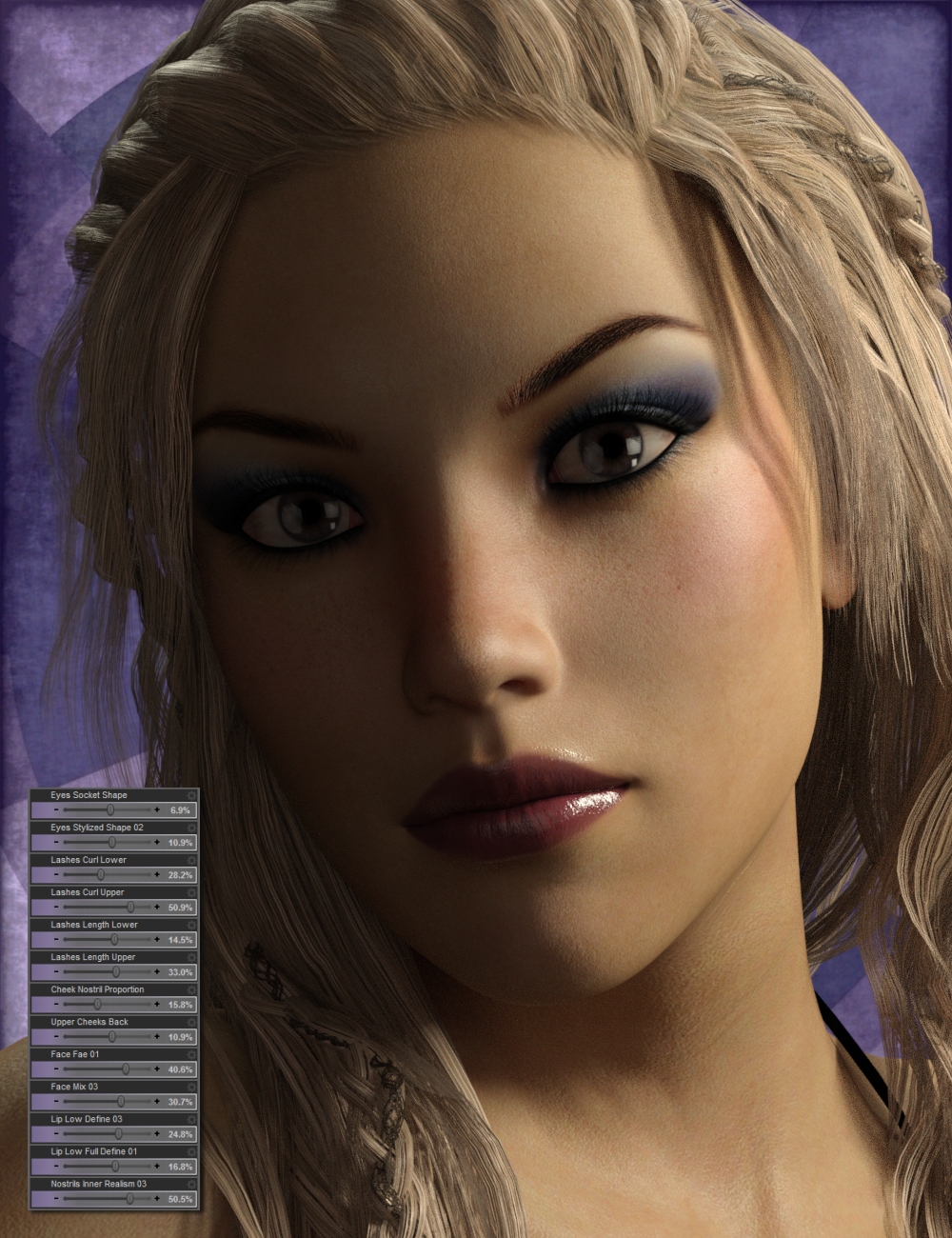 Genesis 3 Female Head Morph Resource Kit 3 by: ThorneHandspan Studios, 3D Models by Daz 3D