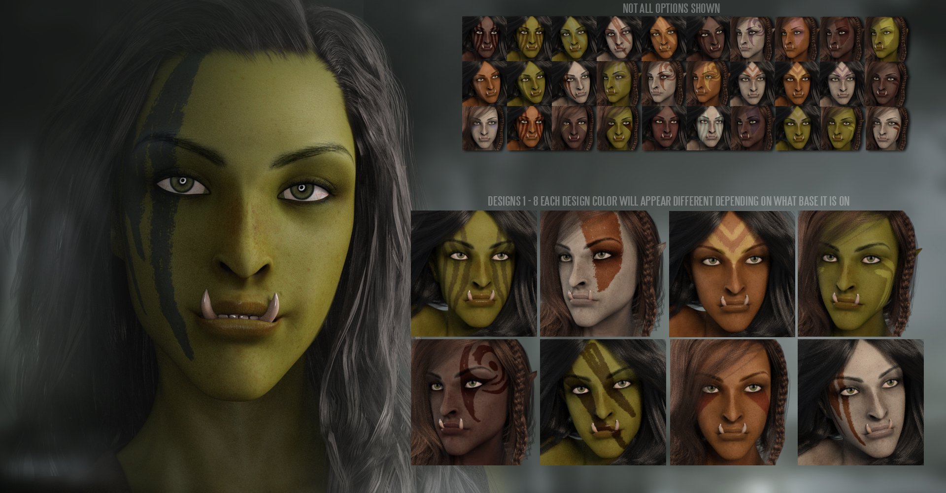 Fantasy Races: Nargol the Half-Orc Fantasy Races: Nargol the Half-Orc by: SR3, 3D Models by Daz 3D