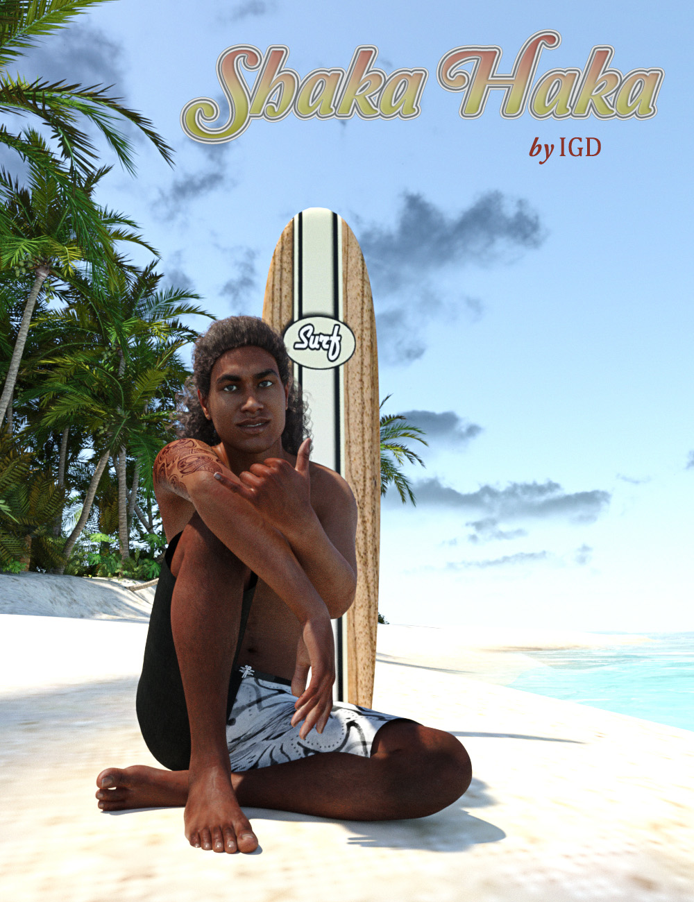 IGD Shaka Haka Poses for Genesis 3 Male by: Islandgirl, 3D Models by Daz 3D