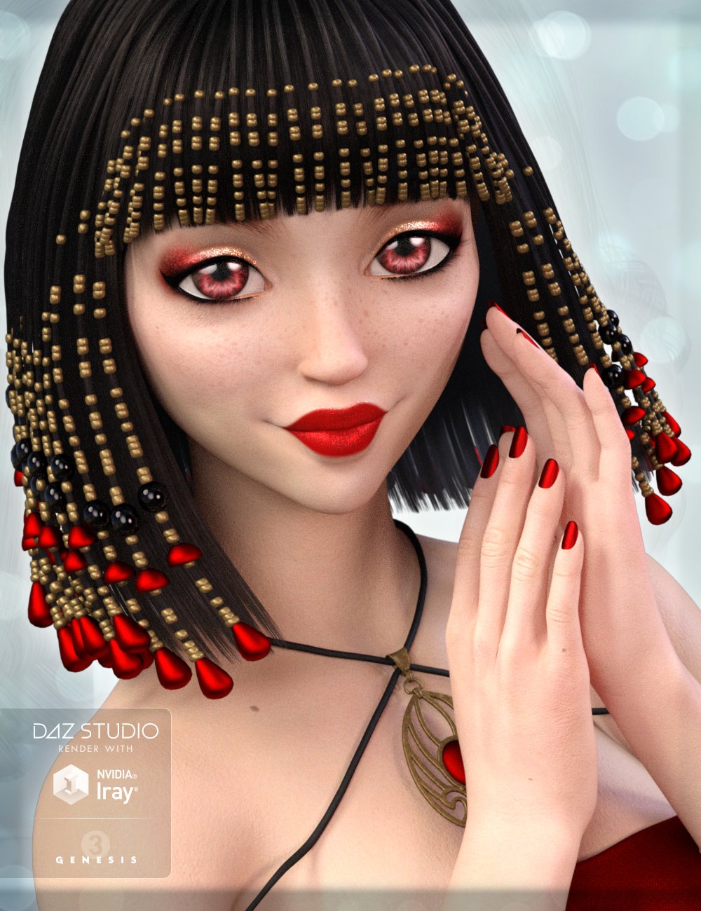 DC Mira for Aiko 7 by: DisparateDreamer, 3D Models by Daz 3D