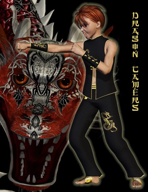 Keitaro - Dragon Tamer Keitaro - Dragon Tamer by: LesthatVal3dart, 3D Models by Daz 3D