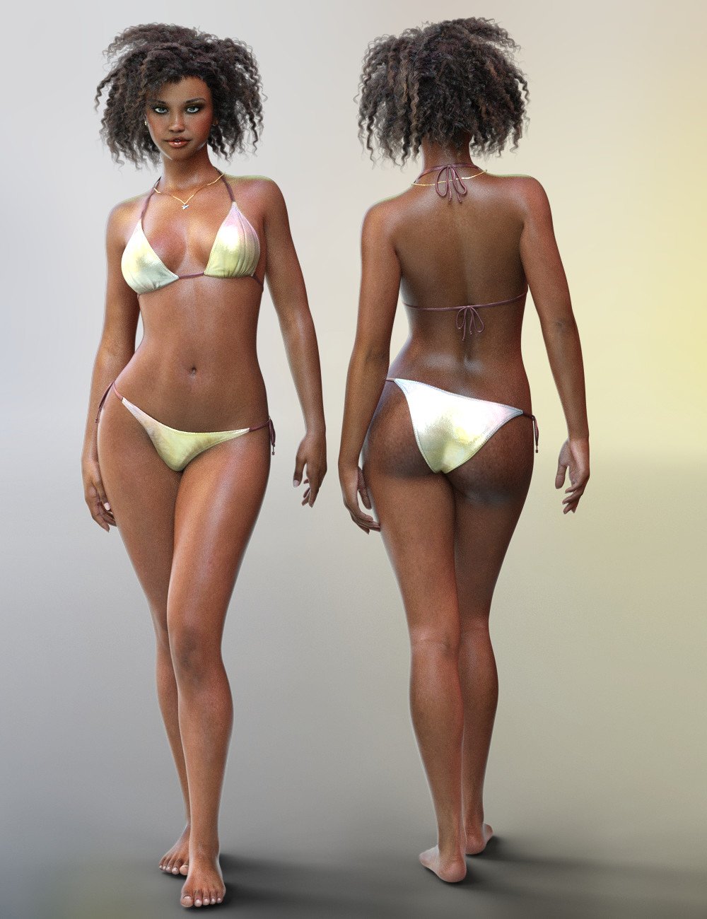 Hahana for Kalea 7 by: Virtual_World, 3D Models by Daz 3D