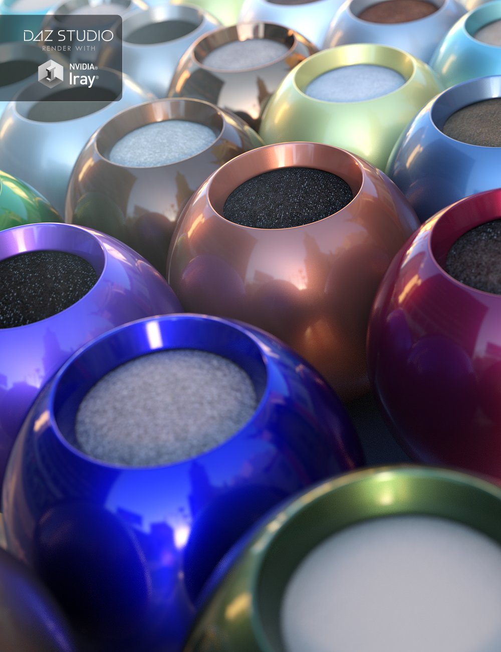 Paint and Suede Shaders by: JGreenlees, 3D Models by Daz 3D