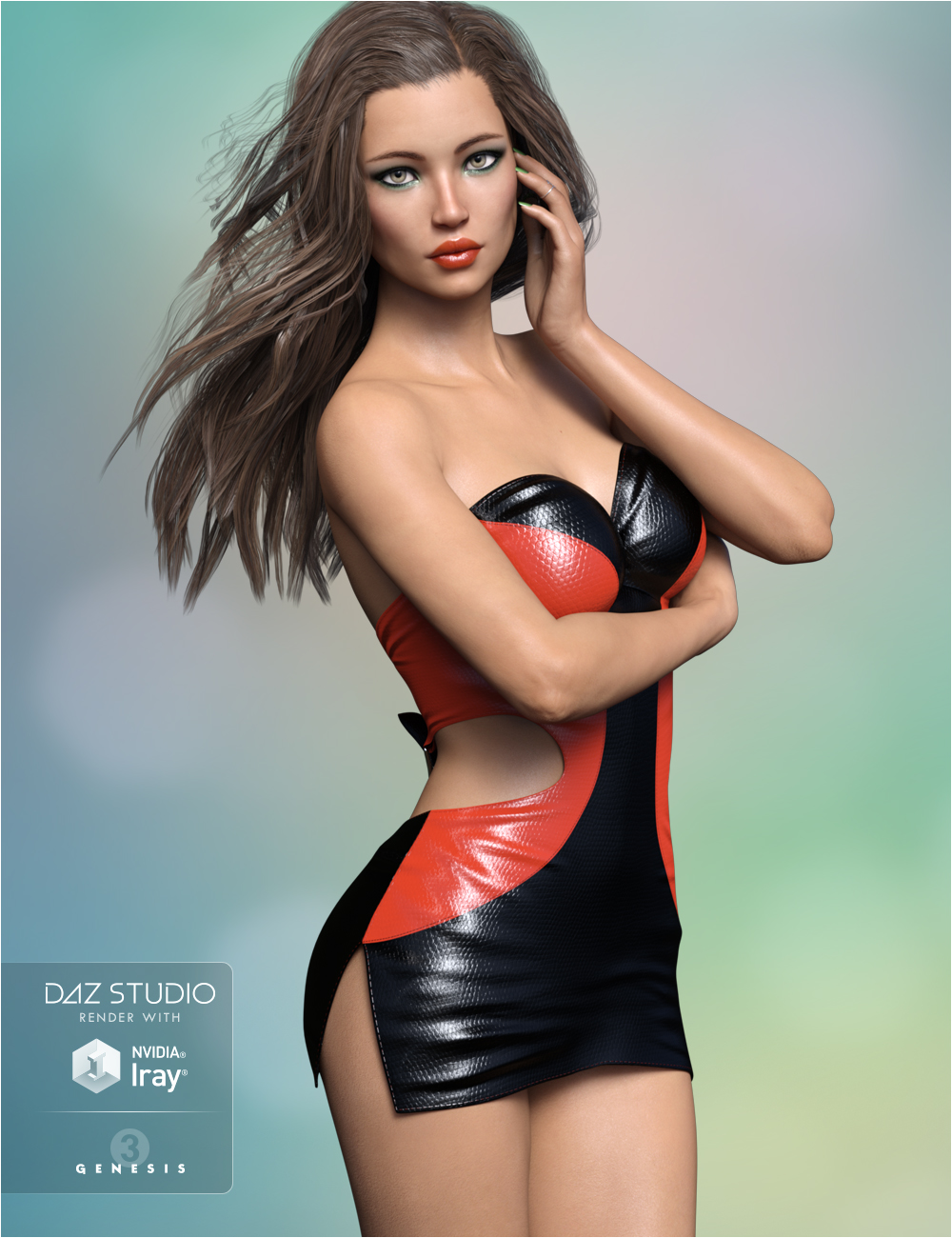 FW Scarlett HD for Victoria 7 by: Fred Winkler ArtSabby, 3D Models by Daz 3D