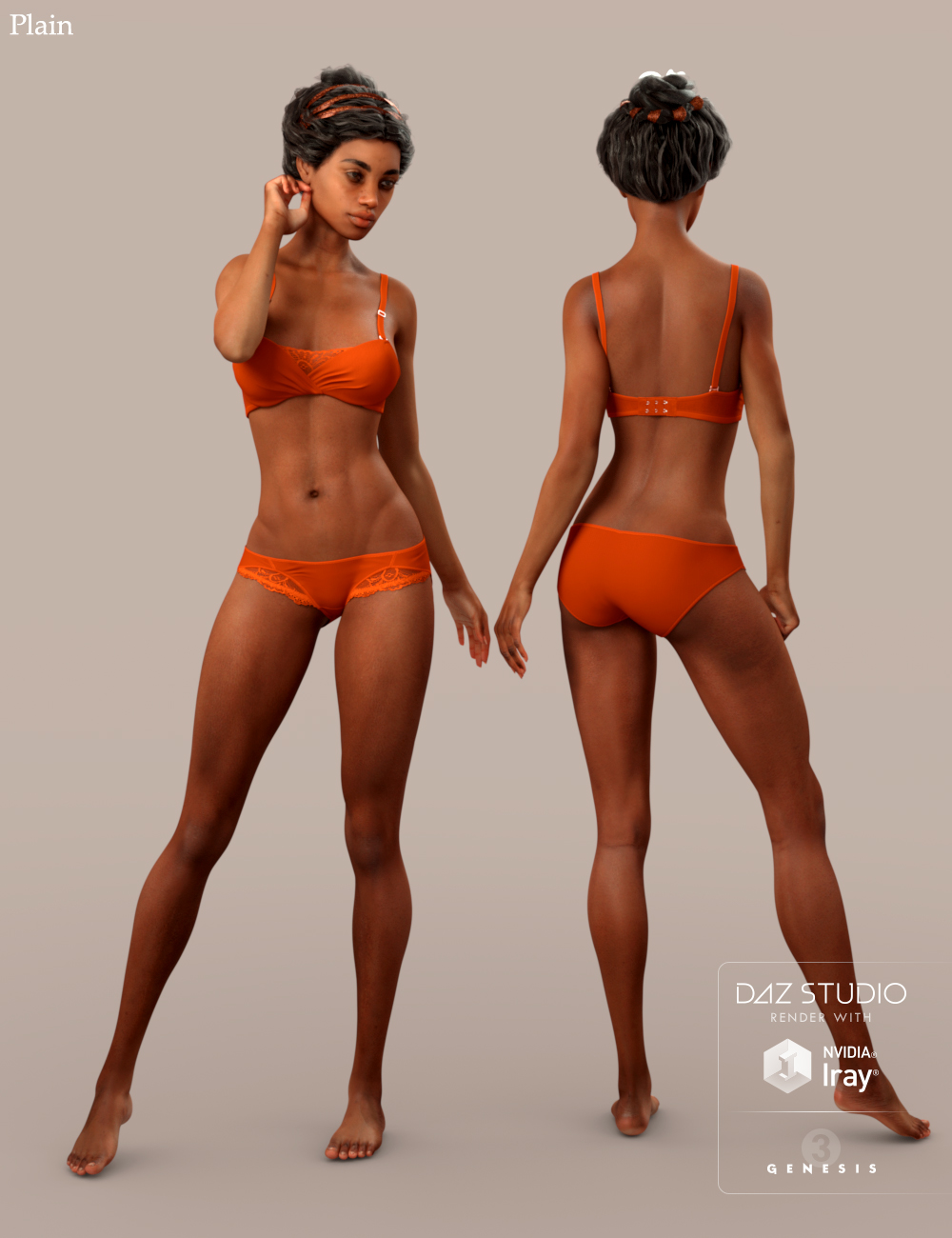 Imari for Genesis 3 Female by: Saiyaness, 3D Models by Daz 3D