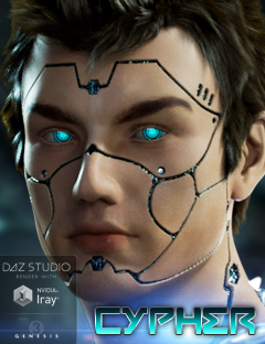 Pix- Cypher for Genesis 3 Male Pix- Cypher for Genesis 3 Male by: Pixeluna, 3D Models by Daz 3D
