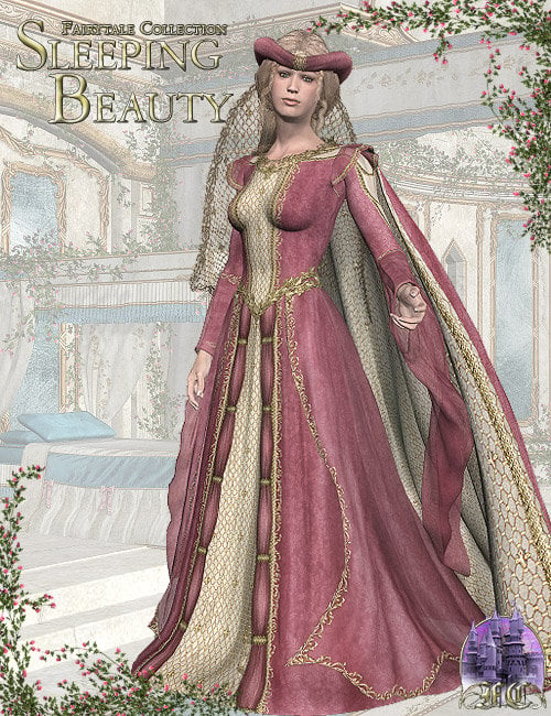 Fairytale Collection - Sleeping Beauty by: LaurieS, 3D Models by Daz 3D