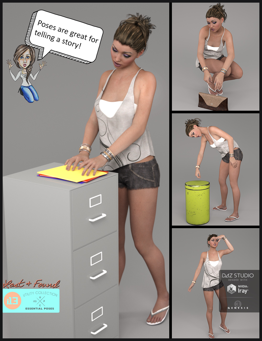 i13 Lost and Found i13 Lost and Found by: ironman13, 3D Models by Daz 3D