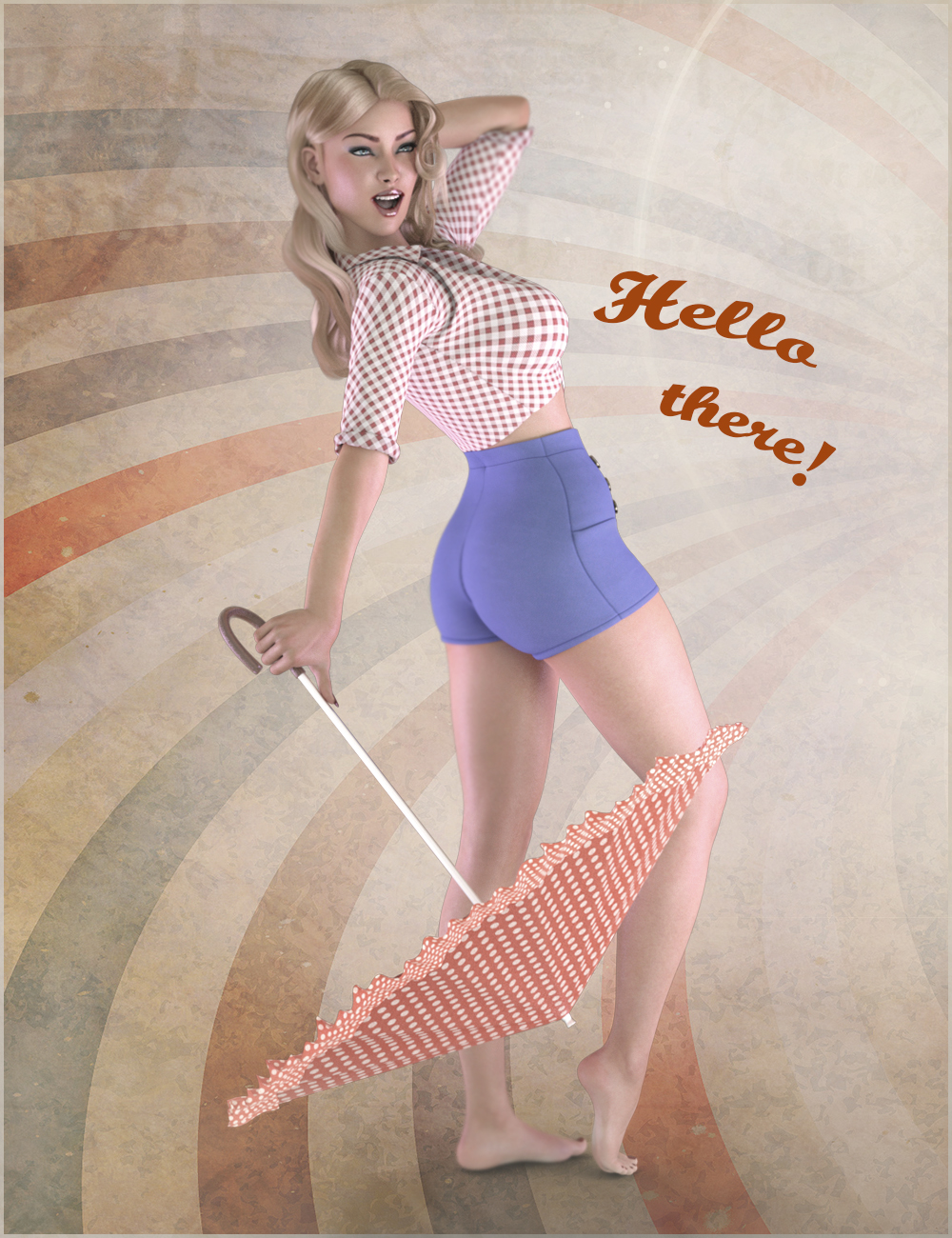 Z PinUp Mania - Prop, Poses & Expressions by: Zeddicuss, 3D Models by Daz 3D