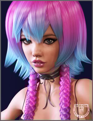 Eleanor Stylized Hair for Genesis 3 Female(s) Eleanor Stylized Hair for Genesis 3 Female(s) by: outoftouch, 3D Models by Daz 3D