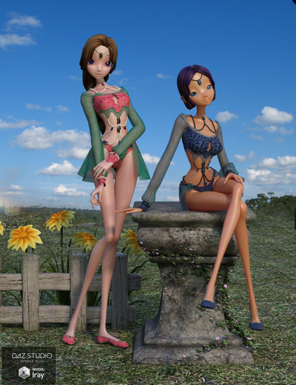Desert Princess For Star by: LadyFayMia 3D Design, 3D Models by Daz 3D