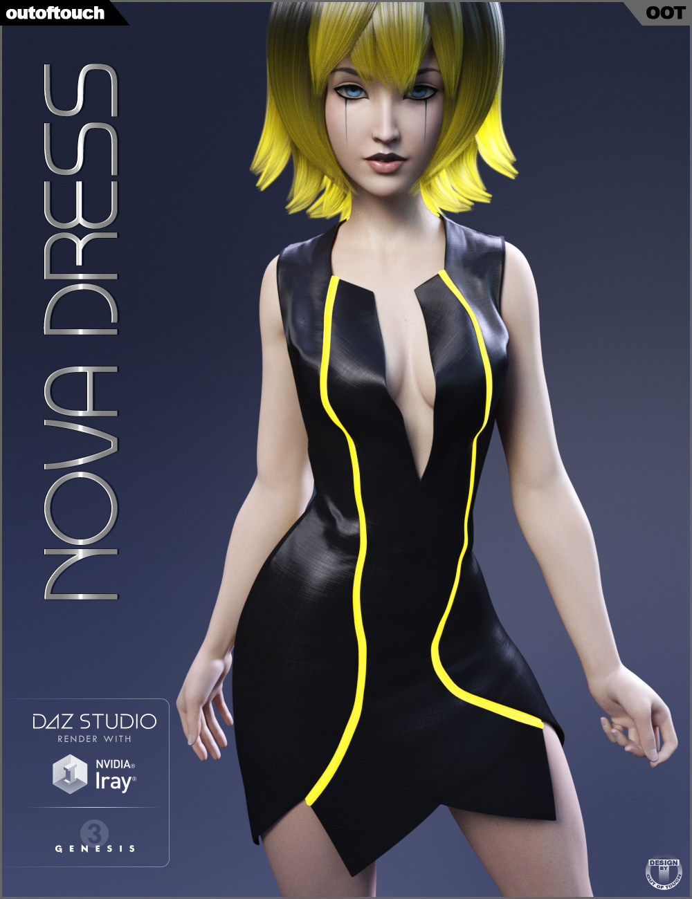 Nova Dress for Genesis 3 Female(s)