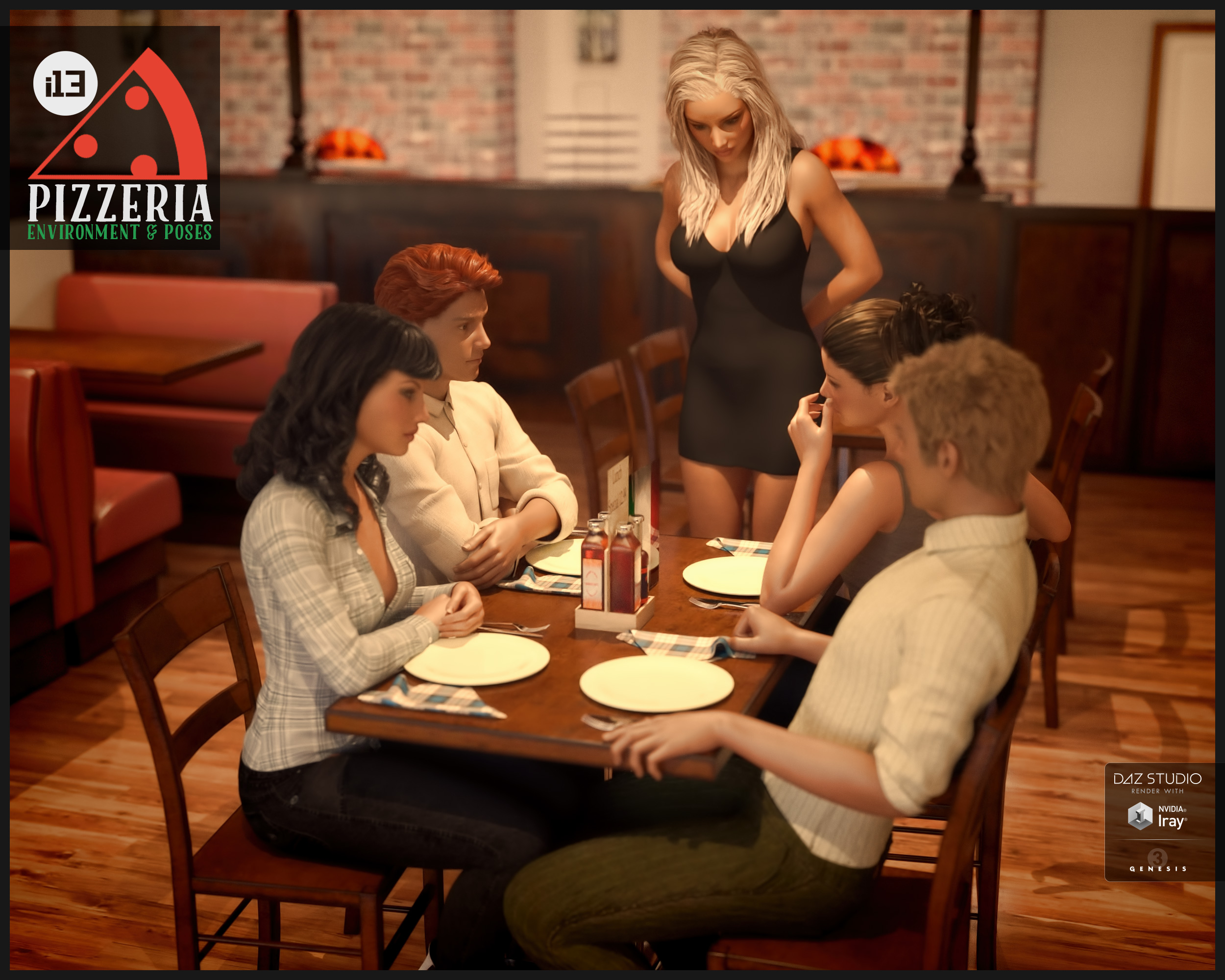 i13 Pizzeria i13 Pizzeria by: ironman13, 3D Models by Daz 3D