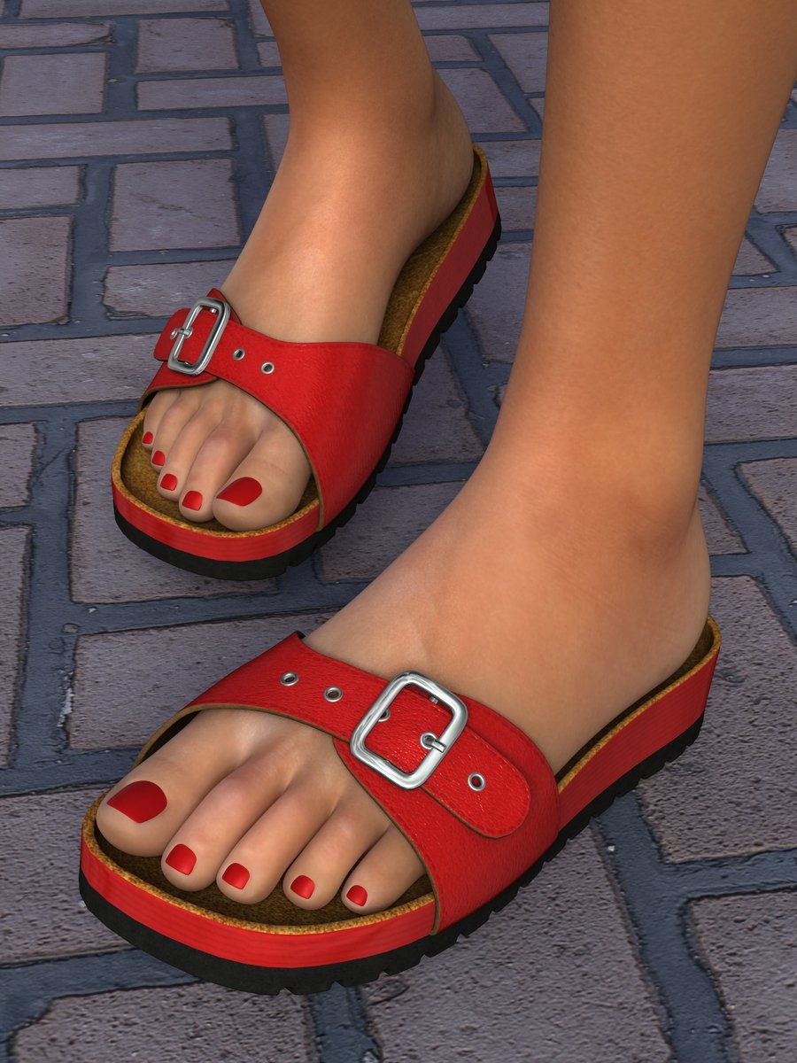 Summer Sandals Volume 1 for Genesis 2, Genesis 3 and Genesis 8 Female(s) Summer Sandals Volume 1 for Genesis 2, Genesis 3 and Genesis 8 Female(s) by: Dogz, 3D Models by Daz 3D