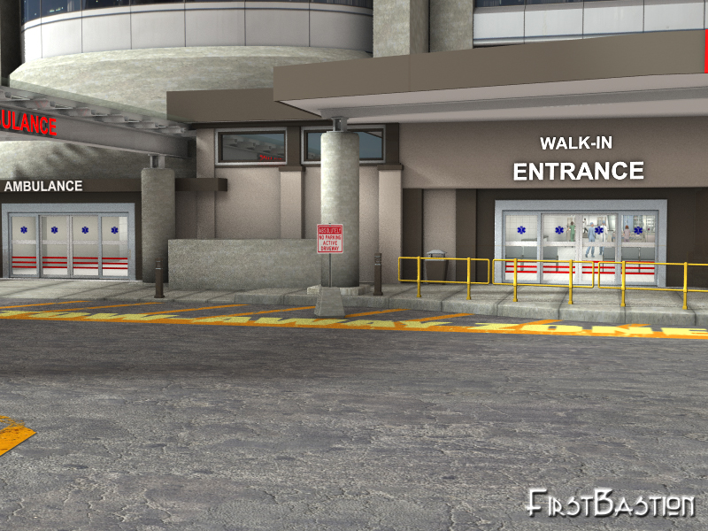1stBastion's Buildings Hospital Emergency 1stBastion's Buildings Hospital Emergency by: FirstBastion, 3D Models by Daz 3D