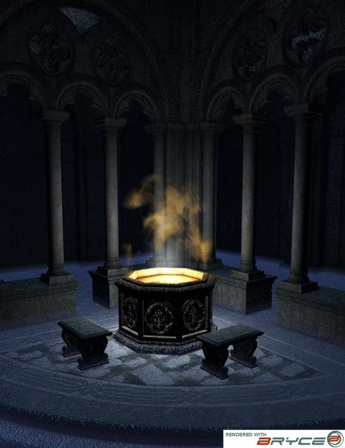 BRC - The Cloister by: , 3D Models by Daz 3D