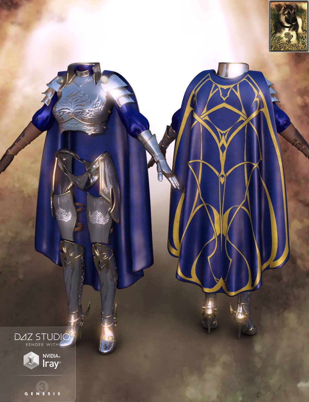 White Knight for Genesis 3 Female(s) White Knight for Genesis 3 Female(s) by: ZKuro, 3D Models by Daz 3D