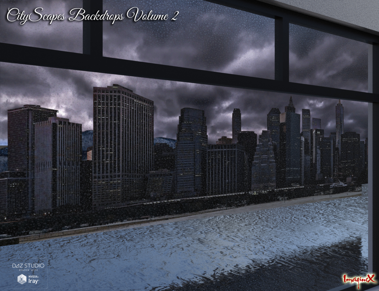CityScapes Backdrops Volume 2 CityScapes Backdrops Volume 2 by: ImagineX, 3D Models by Daz 3D