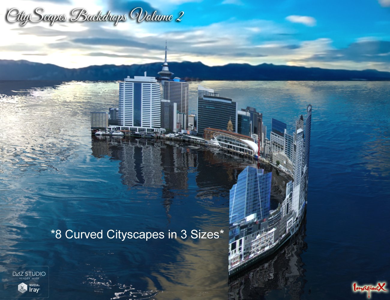CityScapes Backdrops Volume 2 by: ImagineX, 3D Models by Daz 3D