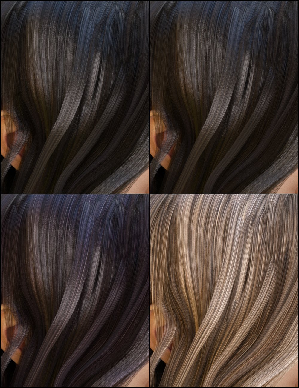Akira Hair for Genesis 3 Male(s) by: 3DCelebrity, 3D Models by Daz 3D
