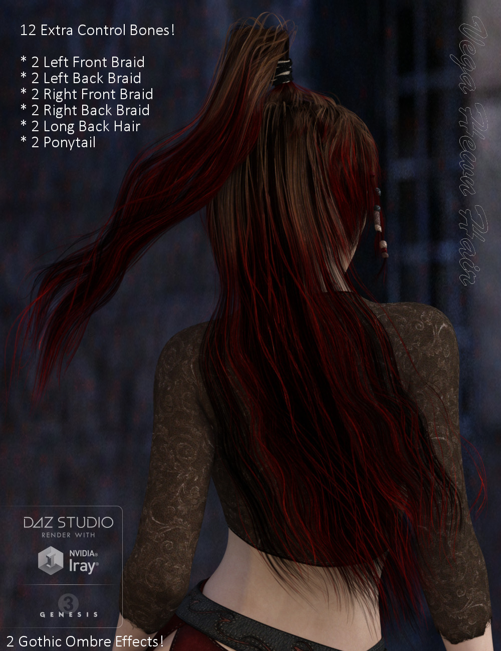 Vega Hewn Hair for Genesis 3 Female(s) Vega Hewn Hair for Genesis 3 Female(s) by: goldtassel, 3D Models by Daz 3D
