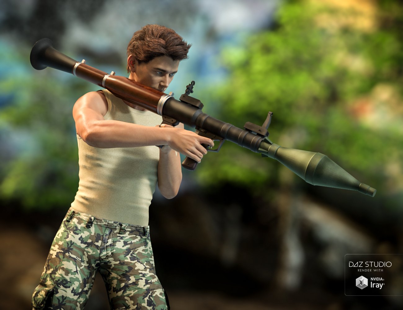 Mercenary Soul Weapons by: Val3dart, 3D Models by Daz 3D